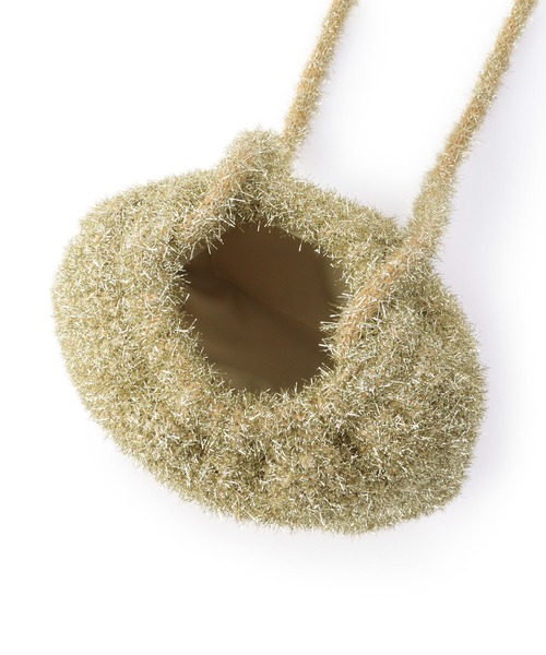 ROPE' PICNIC（ロペピクニック）の「キラキラニットショルダーバッグ（ショルダーバッグ・レディース・ブラック/シルバー/ゴールド/キナリ・FREE）」の17枚目の写真