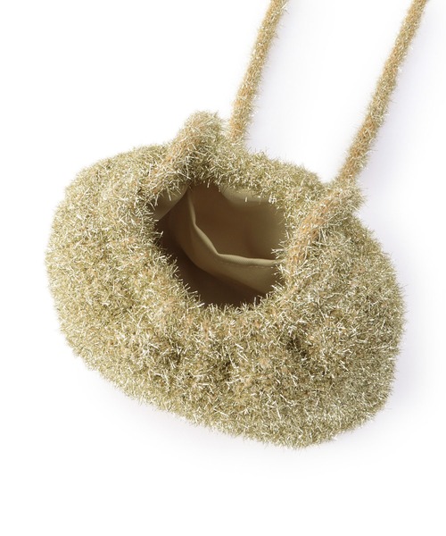 ROPE' PICNIC（ロペピクニック）の「キラキラニットショルダーバッグ（ショルダーバッグ・レディース・ブラック/シルバー/ゴールド/キナリ・FREE）」の18枚目の写真