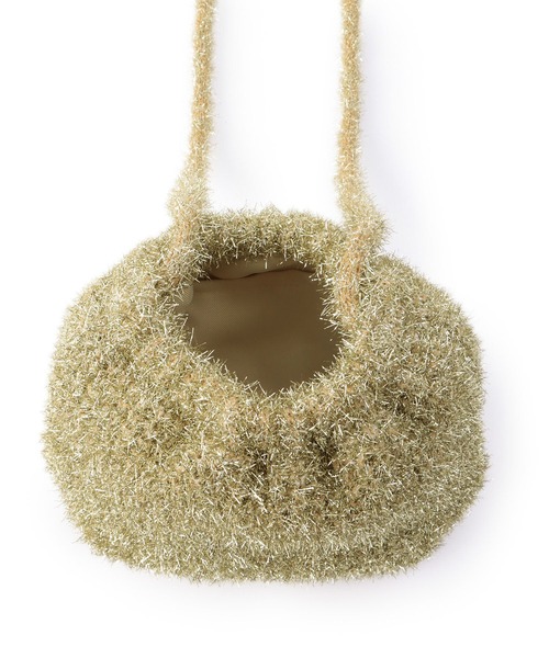 ROPE' PICNIC（ロペピクニック）の「キラキラニットショルダーバッグ（ショルダーバッグ・レディース・ブラック/シルバー/ゴールド/キナリ・FREE）」の19枚目の写真