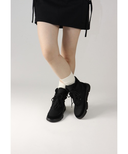 LibertyDoll(リバティードール)の「LIBERTYDOLL ダウンレースアップブーツ(3216)(ブーツ・レディース・ブラック/ブラック系その他・40/38/36)」の5枚目の写真