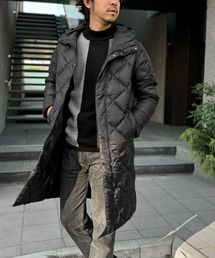 TAION（タイオン）の「【TAION/タイオン】シティ フード ロングダウンジャケット ダウンコート 24AW（ダウンジャケット/コート）」