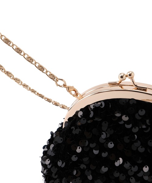 ROPE' PICNIC(ロペピクニック)の「スパンコールミニバッグ(ショルダーバッグ・レディース・グレー/ブラック・FREE)」の13枚目の写真