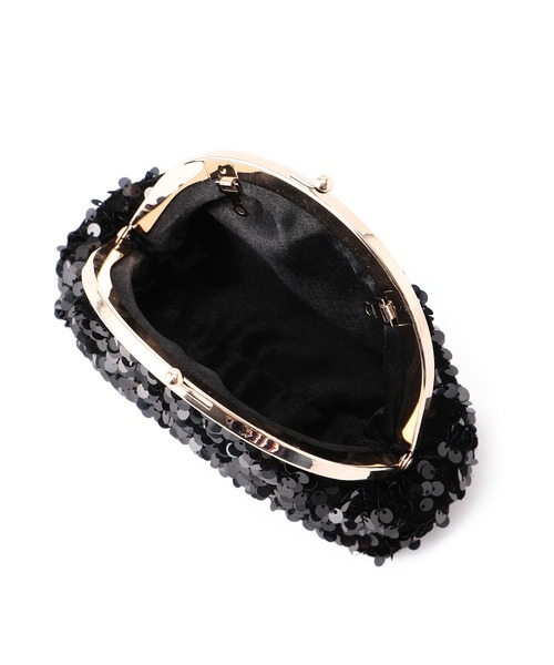 ROPE' PICNIC(ロペピクニック)の「スパンコールミニバッグ(ショルダーバッグ・レディース・グレー/ブラック・FREE)」の19枚目の写真