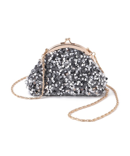 ROPE' PICNIC(ロペピクニック)の「スパンコールミニバッグ(ショルダーバッグ・レディース・グレー/ブラック・FREE)」の20枚目の写真