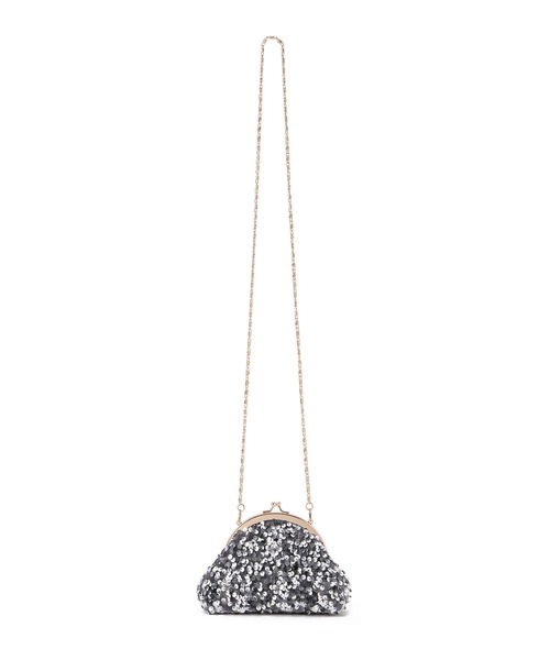 ROPE' PICNIC(ロペピクニック)の「スパンコールミニバッグ(ショルダーバッグ・レディース・グレー/ブラック・FREE)」の21枚目の写真