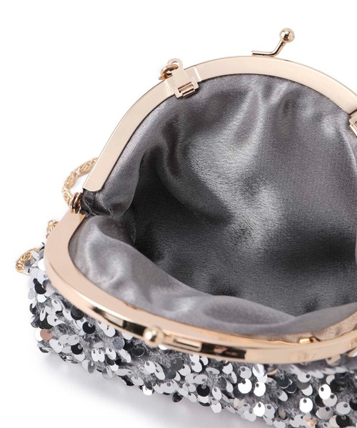 ROPE' PICNIC(ロペピクニック)の「スパンコールミニバッグ(ショルダーバッグ・レディース・グレー/ブラック・FREE)」の22枚目の写真