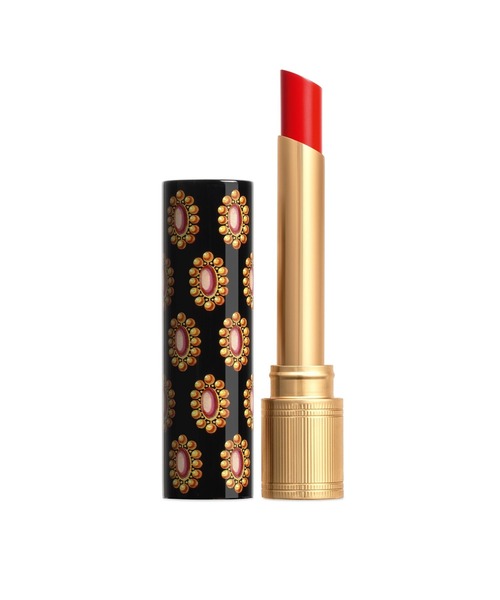 GUCCI beauty（グッチビューティ）の「グッチ ルージュ ドゥ ボーテ ブリアン（口紅/リップティント/グロス・レディース・204 ペギー トープ/516 マーガレット ルビー/215 ジュリー ブラッシュ/112 サリー ソフト ハニー/307 ルイーザ オレンジ/214 コール イット ア デイ/517 アビー マルーン レッド/515 ディボーション/216 マイ カズン レイチェル/113 リネット ストーン/308 ルーシー ダーク オレンジ/514 バージニア スカーレット/412 プリンセス ナラ ローズ/411 エミー ペタル/402 ヴァンティーン フューシャ/25*ゴールディ レッド/509 グッチ ロッソ アンコーラ/217 ヴァレリア ローズ・FREE）」の13枚目の写真