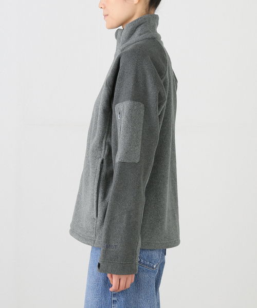 MARMOT CAPITAL(マーモットキャピタル)の「【MARMOT CAPITAL / マーモット キャピタル】POLARTECH FLEECE JACKET(ブルゾン・レディース・グレー・SMALL)」の11枚目の写真