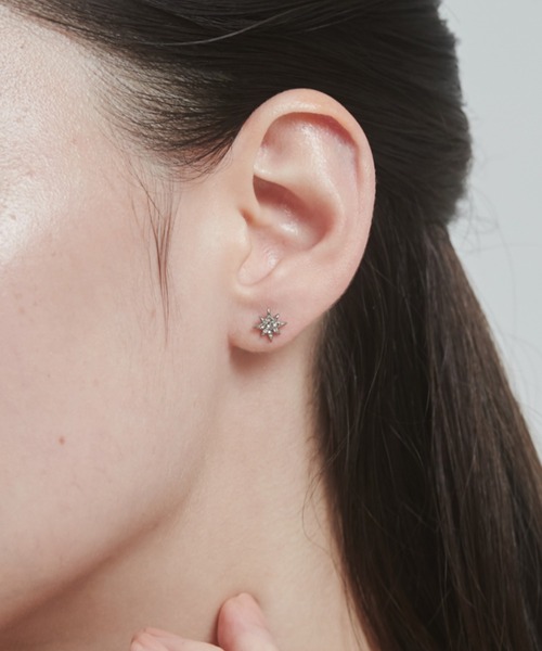 ciite' surgical stainless(シーテサージカルステンレス)の「【 金属アレルギー対応 】 3set pierce / ピアス3セット サージカルステンレス (両耳用)(ピアス(両耳用)・レディース・シルバー/ゴールド・FREE)」の1枚目の写真