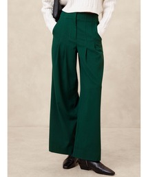 BANANA REPUBLIC FACTORY STORE | BANANA REPUBLIC FACTORY STORE　　ウルトラハイライズ フランネル ワイドレッグパンツ(その他パンツ)