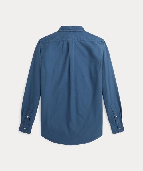 POLO RALPH LAUREN（ポロ ラルフ ローレン）の「クラシック フィット ガーメントダイド オックスフォード シャツ（シャツ/ブラウス・メンズ・ネイビー系1・L/M/S/XL/XS）」の4枚目の写真