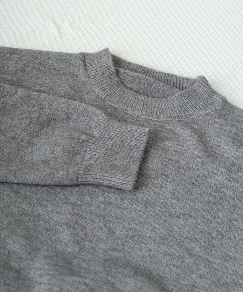 Miniministore(ミニミニストア)の「ニットトップス セーター 春秋冬 韓国風(ニット/セーター・レディース・ベージュ/ブラウン/グレー/ブラック・FREE)」の5枚目の写真