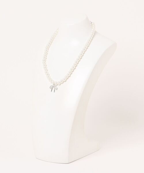 パール系アクセサリー　フェイクパール約150本 カンサイ セレクション 花珠貝パールネックレス&イヤリング2色