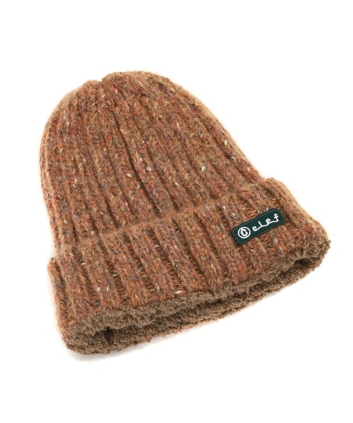 Clef（クレ）の「【クレ】マイクロファイバー ミックス ワッチ（ニットキャップ/ビーニー・メンズ・ベージュ/レッド/グリーン/アイボリー/ブラック・FREE）」の7枚目の写真