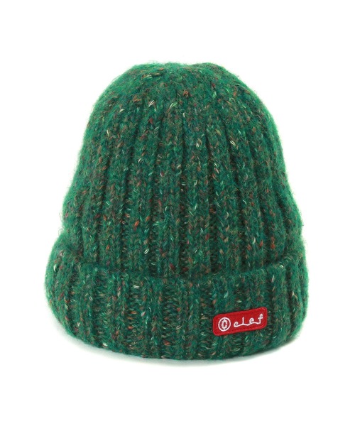 Clef（クレ）の「【クレ】マイクロファイバー ミックス ワッチ（ニットキャップ/ビーニー・メンズ・ベージュ/レッド/グリーン/アイボリー/ブラック・FREE）」の8枚目の写真