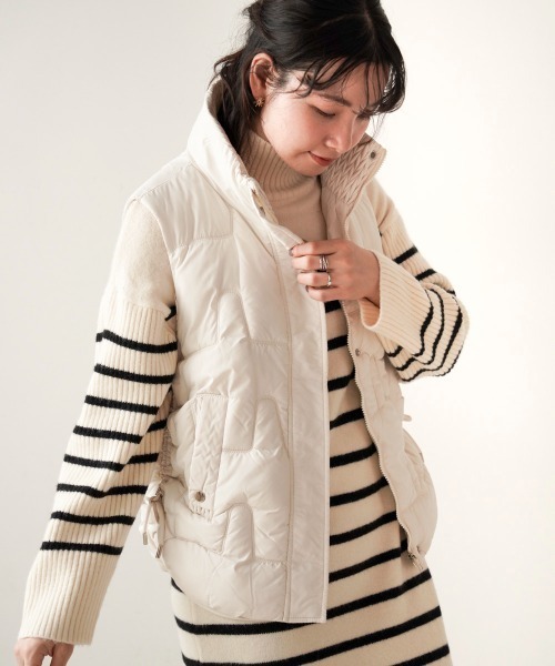 【セール】変形キルト中綿ジャケット（その他アウター）｜Bou Jeloud（ブージュルード）