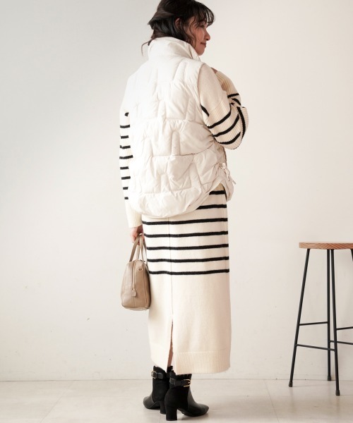 【セール】変形キルト中綿ジャケット（その他アウター）｜Bou Jeloud（ブージュルード）