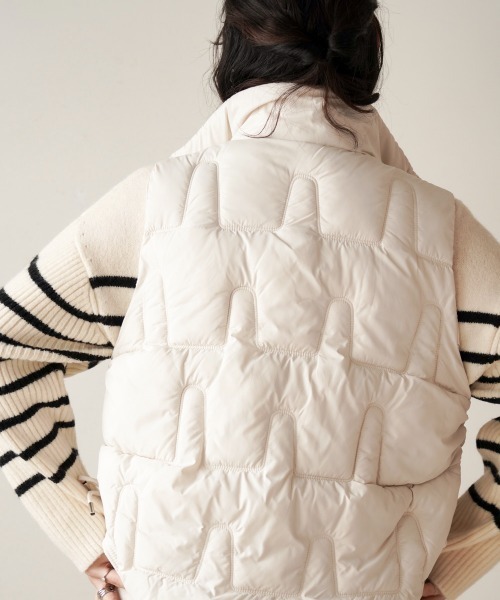 【セール】変形キルト中綿ジャケット（その他アウター）｜Bou Jeloud（ブージュルード）