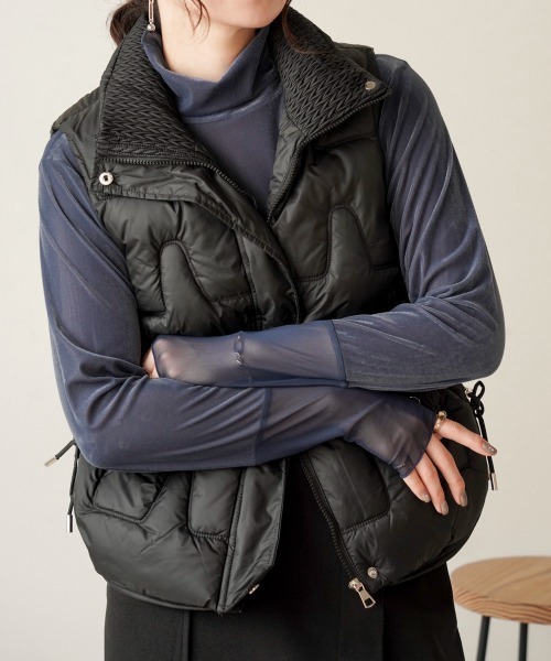 【セール】変形キルト中綿ジャケット（その他アウター）｜Bou Jeloud（ブージュルード）