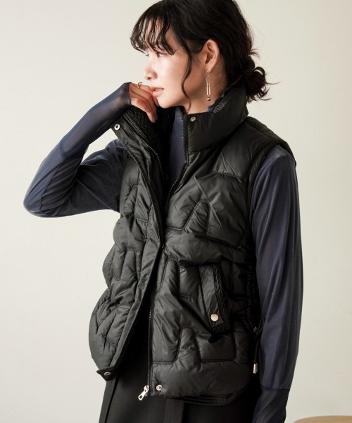 【セール】変形キルト中綿ジャケット（その他アウター）｜Bou Jeloud（ブージュルード）