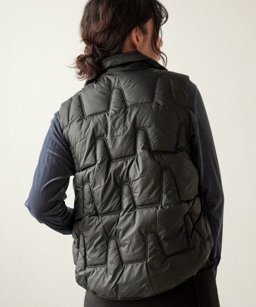 【セール】変形キルト中綿ジャケット（その他アウター）｜Bou Jeloud（ブージュルード）