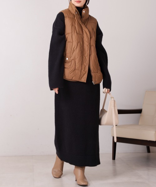 【セール】変形キルト中綿ジャケット（その他アウター）｜Bou Jeloud（ブージュルード）