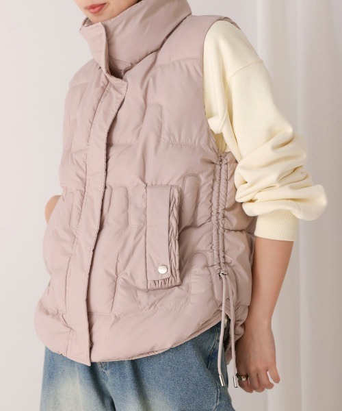 【セール】変形キルト中綿ジャケット（その他アウター）｜Bou Jeloud（ブージュルード）