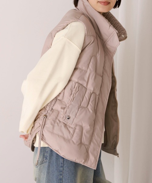 【セール】変形キルト中綿ジャケット（その他アウター）｜Bou Jeloud（ブージュルード）