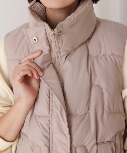 【セール】変形キルト中綿ジャケット（その他アウター）｜Bou Jeloud（ブージュルード）