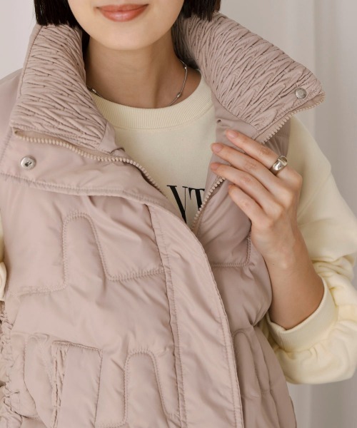 【セール】変形キルト中綿ジャケット（その他アウター）｜Bou Jeloud（ブージュルード）