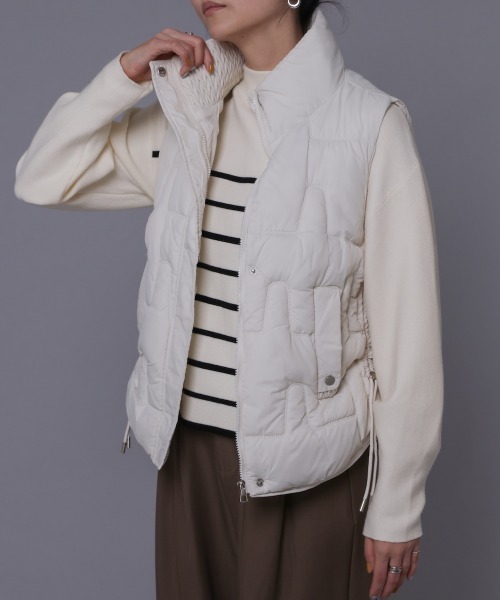 【セール】変形キルト中綿ジャケット（その他アウター）｜Bou Jeloud（ブージュルード）