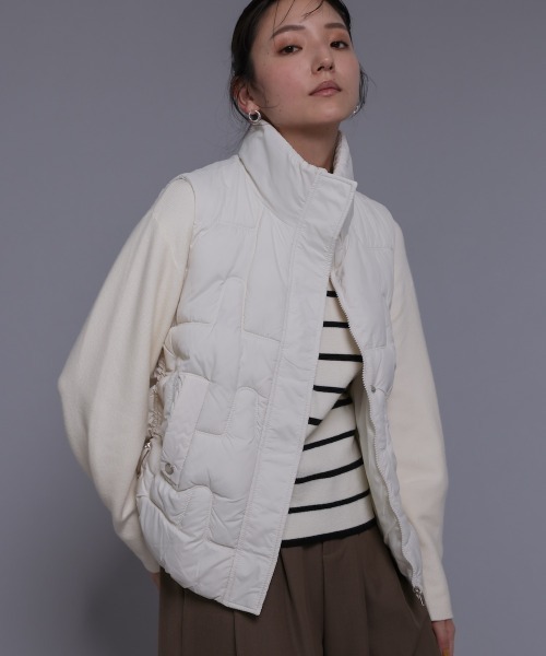 【セール】変形キルト中綿ジャケット（その他アウター）｜Bou Jeloud（ブージュルード）