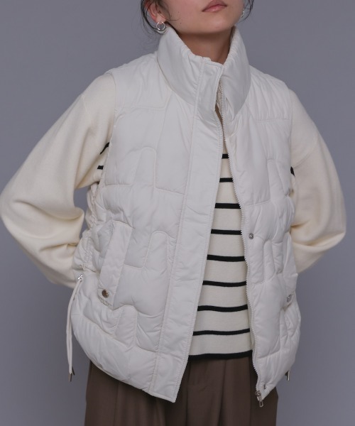 【セール】変形キルト中綿ジャケット（その他アウター）｜Bou Jeloud（ブージュルード）