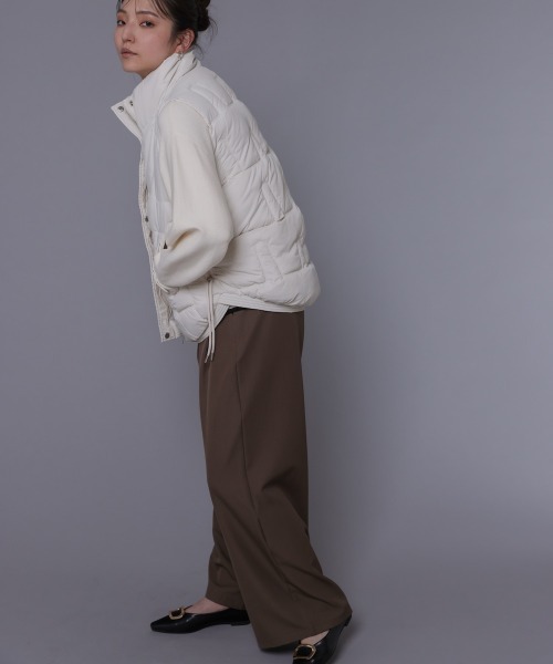 【セール】変形キルト中綿ジャケット（その他アウター）｜Bou Jeloud（ブージュルード）