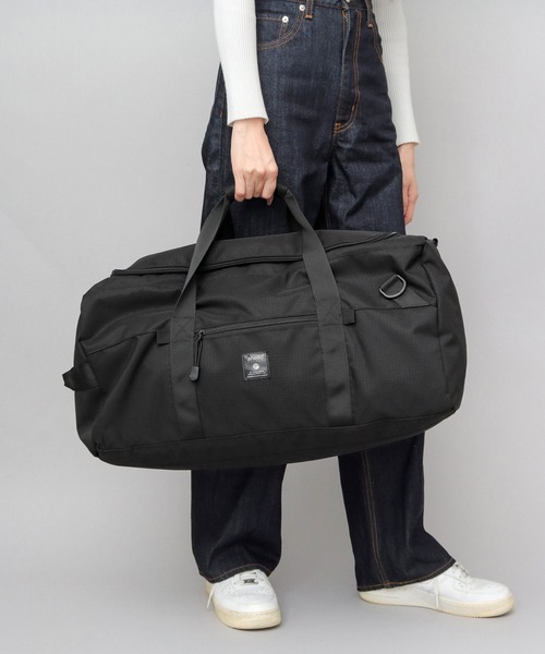 anello(アネロ)の「HC ハイキャパシティ 撥水加工 50L 3WAY ボストンバッグ(ボストン・ショルダー・リュック) 旅行バッグ(ボストンバッグ・メンズ・ブラック・FREE)」の19枚目の写真