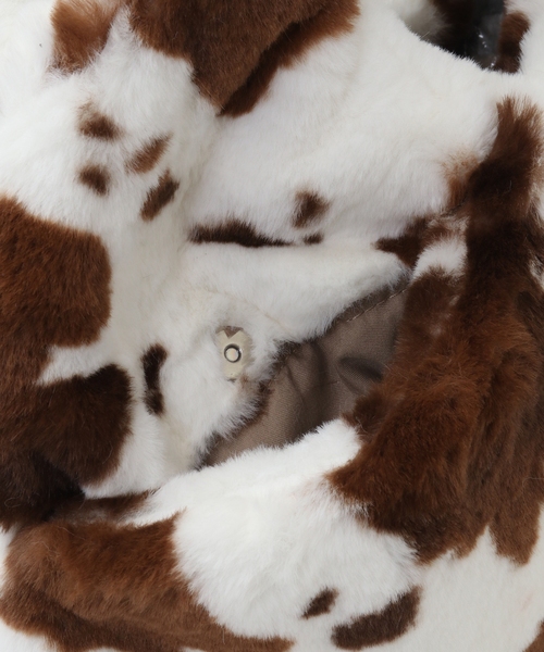 SOFFITTO（ソフィット）の「フェイクファーバッグ(取り扱い店舗限定)（トートバッグ・レディース・ブラック/ベージュ/ブラウン/グレー・FREE）」の7枚目の写真