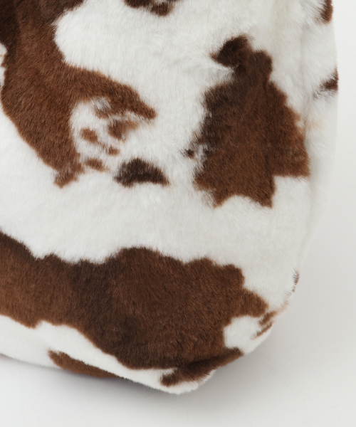 SOFFITTO（ソフィット）の「フェイクファーバッグ(取り扱い店舗限定)（トートバッグ・レディース・ブラック/ベージュ/ブラウン/グレー・FREE）」の8枚目の写真