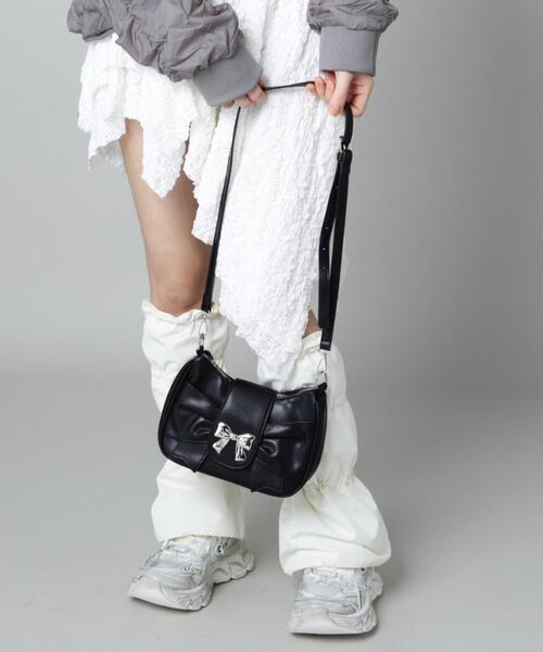 SIS(エスアイエス)の「【WEB限定】SIS/エスアイエス/リボンミニバッグ(トートバッグ・レディース・ブラック/ピンク・F)」の14枚目の写真