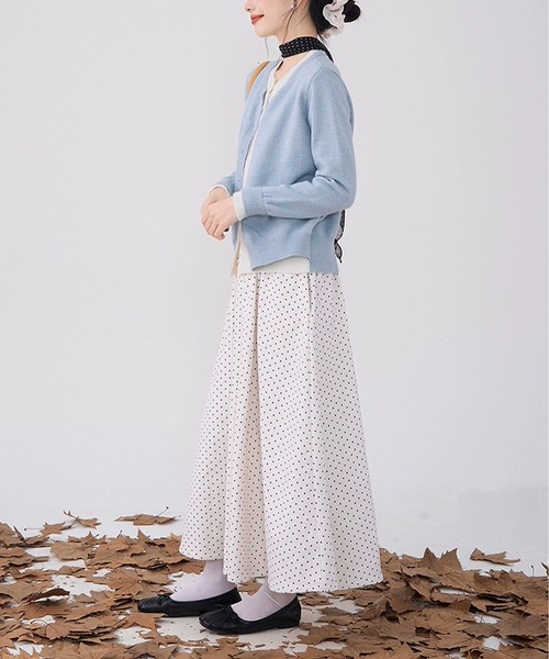 MAISON DE THERESE(メゾン ド テレーズ)の「カーディガン(カーディガン/ボレロ・レディース・ブルー/ダークグレー/グレー/ネイビー/ピンク・FREE/M)」の8枚目の写真