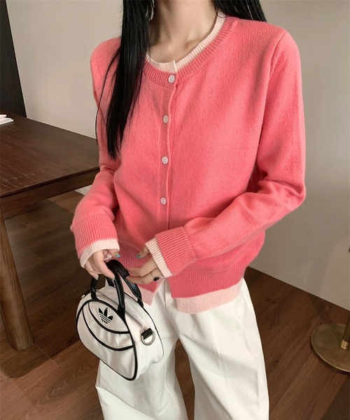 MAISON DE THERESE(メゾン ド テレーズ)の「カーディガン(カーディガン/ボレロ・レディース・ブルー/ダークグレー/グレー/ネイビー/ピンク・FREE/M)」の19枚目の写真