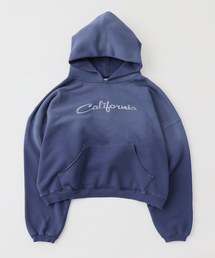 ERL イーアールエル Venice チェック フーディー パーカー ERL（イーアールエル）の「MEN VENICE CHECKER SLEEVE HOODIE KN