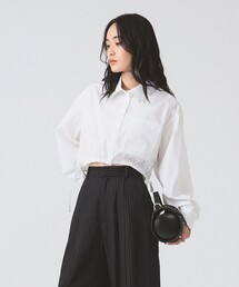 Ray BEAMS | ドロスト クロップド シャツ(シャツ/ブラウス)