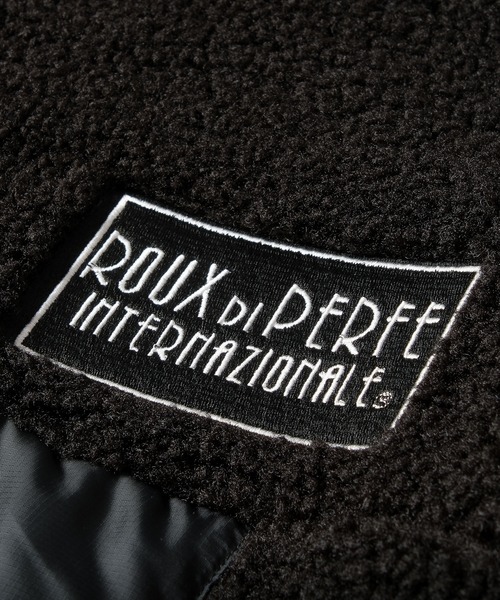 Felt-Maglietta（フェルトマリエッタ）の「[ROUXDI PERFE ルゥディパフィー]日本製ボアフルジップブルゾン（ブルゾン・メンズ・ベージュ/ブラック/オフホワイト・LARGE/MEDIUM）」の22枚目の写真
