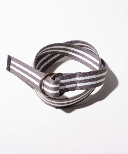 GLOSTER（グロスター）の「【GLOSTER/グロスター】IVY Dリングテープベルト リングベルト（ベルト・メンズ・ブラック系その他3/ブルー系その他7/グレー系その他/ブラック系その他2/ブルー系その他6/ブルー系その他3/イエロー系その他3/グリーン系その他3/ブルー系その他/ブルー系その他4/ブルー系その他2・FREE）」の2枚目の写真