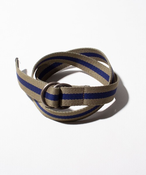 GLOSTER（グロスター）の「【GLOSTER/グロスター】IVY Dリングテープベルト リングベルト（ベルト・メンズ・ブラック系その他3/ブルー系その他7/グレー系その他/ブラック系その他2/ブルー系その他6/ブルー系その他3/イエロー系その他3/グリーン系その他3/ブルー系その他/ブルー系その他4/ブルー系その他2・FREE）」の5枚目の写真