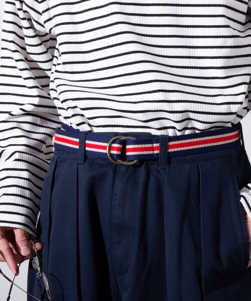 GLOSTER（グロスター）の「【GLOSTER/グロスター】IVY Dリングテープベルト リングベルト（ベルト・メンズ・ブラック系その他3/ブルー系その他7/グレー系その他/ブラック系その他2/ブルー系その他6/ブルー系その他3/イエロー系その他3/グリーン系その他3/ブルー系その他/ブルー系その他4/ブルー系その他2・FREE）」の13枚目の写真