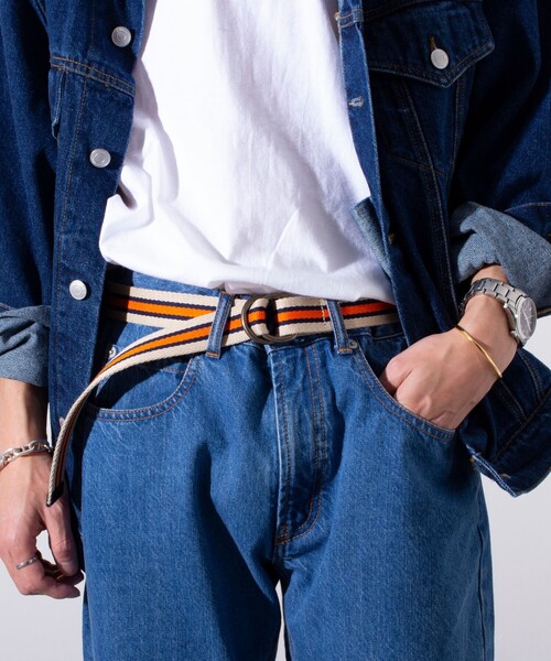 GLOSTER（グロスター）の「【GLOSTER/グロスター】IVY Dリングテープベルト リングベルト（ベルト・メンズ・ブラック系その他3/ブルー系その他7/グレー系その他/ブラック系その他2/ブルー系その他6/ブルー系その他3/イエロー系その他3/グリーン系その他3/ブルー系その他/ブルー系その他4/ブルー系その他2・FREE）」の18枚目の写真