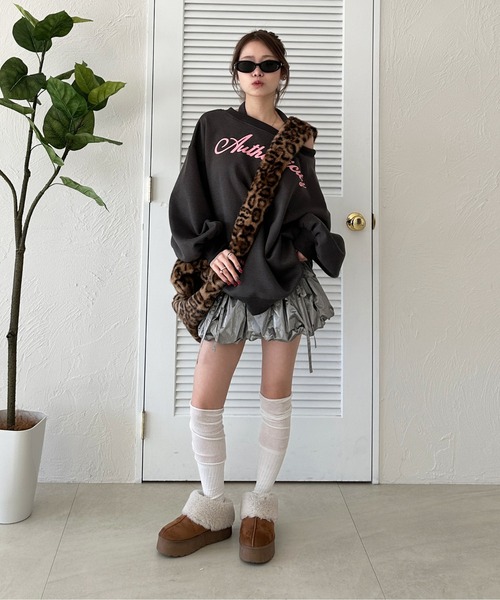 sedacle girl(セダクルガール)の「チンツバルーンミニスカート(スカート・レディース・シルバー/ブラック・SMALL/MEDIUM)」の19枚目の写真
