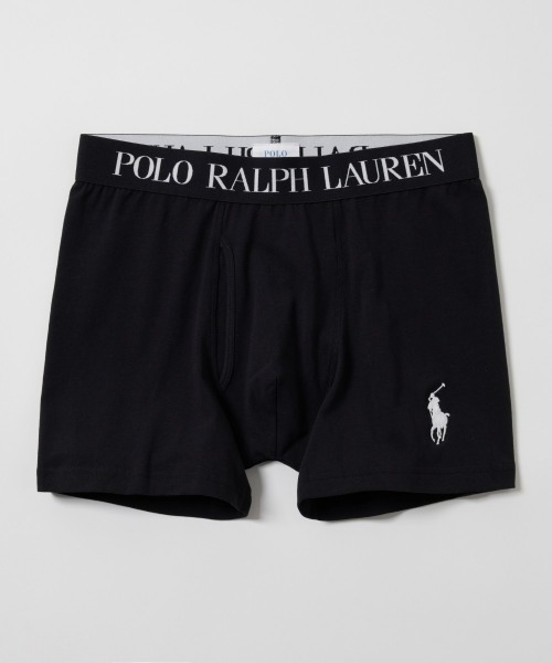 パンツ POLO by RalphLauren LinenSlacks Black POLO RALPH LAUREN】無地 ボクサーブリーフ（ボクサーパンツ