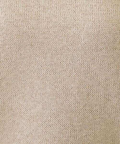 UNTITLED（アンタイトル）の「【アンサンブル可能/ラメ調】シャイニーセミラグランプルオーバーニット（ニット/セーター・レディース・ライトベージュ/ネイビー/ベージュ/イエロー・00/02/04/44/48）」の17枚目の写真